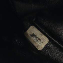 Pre Owned Chanel Matelasse Backpack Bag In Lambskin Leather Black