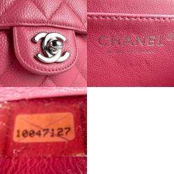 مملوكة مسبقًا Chanel Matelasse Shoulder Bag In Caviar Leather Pink