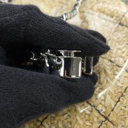 مملوكة مسبقًا حقيبة يد شانيل كوكو مارك ماتلاس فينيل رافيا سوداء