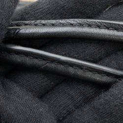 مملوكة مسبقًا حقيبة يد شانيل كوكو مارك ماتلاس فينيل رافيا سوداء