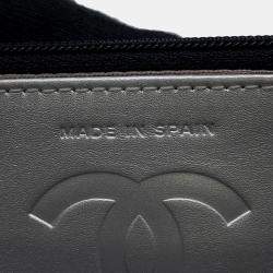 مملوكة مسبقًا محفظة سلسلة شانيل خط كامبون علامة كوكو سوداء