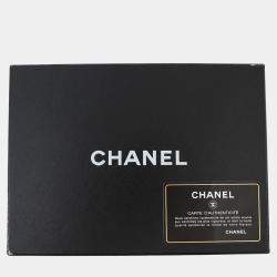 مملوكة مسبقًا محفظة سلسلة شانيل خط كامبون علامة كوكو سوداء