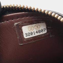 Pre Owned حقيبة شانيل ماتلاسي فانتي كتف جلد عجل أسود