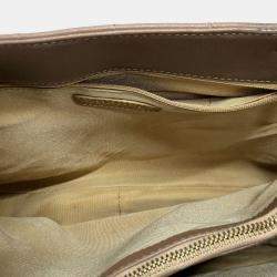 مملوكة مسبقًا حقيبة كتف بشعار شانيل ديكا كوكو سي سي مزدوجة السلسلة جلد كافيار بيج ماتيلاسيه