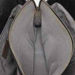 Pre Owned حقيبة يد شانيل "ماتلاسي كوكو مارك" حقيبة توت جلد كافيار سوداء