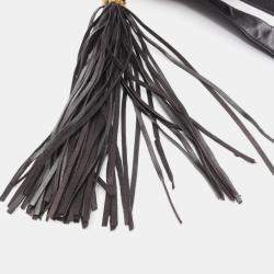 Pre Owned حقيبة شانيل تريبل كوكو مارك كتف جلد أسود