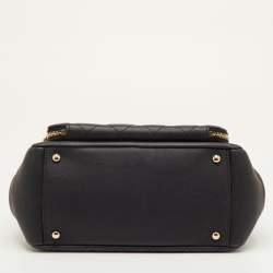 مملوكة مسبقًا حقيبة تسوق شانيل بزنس أفينيتي CC جلد كافيار أسود