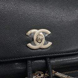 مملوكة مسبقًا Chanel Black Caviar Business Affinity Backpack