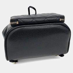 مملوكة مسبقًا Chanel Black Caviar Business Affinity Backpack