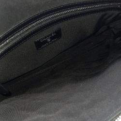 Pre Owned حقيبة كلتش شانيل جلد أسود متوسط جديد