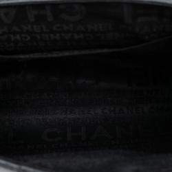 مملوكة مسبقًا حقيبة فلاب أكورديون شانيل ميني كافيار مبطن أسود