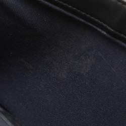 Pre Owned حقيبة شانيل بوي جلد أسود مبطن متوسطة بقلاب