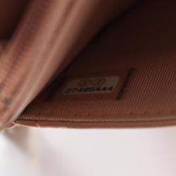 مملوكة مسبقًا محفظة بسلسلة شانيل كلاسيك جلد وردي