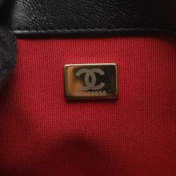 Pre Owned Chanel Paris-Chateau de Chenonceau Diamond Lock Black Velvet Flap Bag