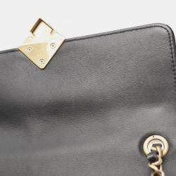 Pre Owned Chanel Paris-Chateau de Chenonceau Diamond Lock Black Velvet Flap Bag