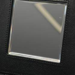 Pre Owned Chanel  Vanity Case Black Leather Shoulder Bag