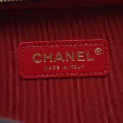 Pre Owned Chanel Pick Me Up Black Leather Vanity Case