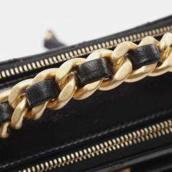 Pre Owned Chanel Pick Me Up Black Leather Vanity Case