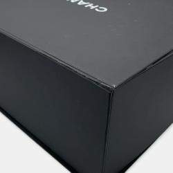 Pre Owned Chanel Bubble Quilt Chain shoulder Bag Navy Lambskin