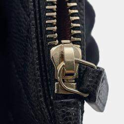 مملوكة مسبقًا حافظة بطاقات بسحاب كلاسيكية شانيِل ماتيلسِ جلد كافيَار أسود