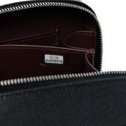 Pre Owned Chanel Black CC Quilted Caviar Camera Bag