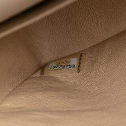 مملوكة مسبقًا Chanel Brown Medium Classic Caviar Double Flap