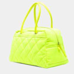 مملوكة مسبقًا حقيبة شانيل باريس بياريتز قماش مبطن فلورو للرحلات