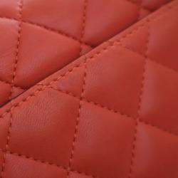 مملوكة مسبقًا Chanel Red Mini Quilted Lambskin Two Tone Day Flap