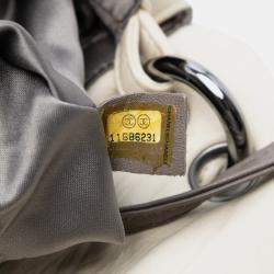 مملوكة مسبقًا Chanel White CC Quilted Lambskin Padded Envelope Double Flap