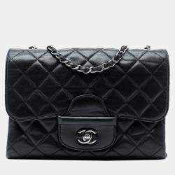 مملوكة مسبقًا Chanel Black Small Quilted Lambskin Coco Loop Flap