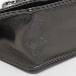 مملوكة مسبقًا Chanel Propeller Mini Metallic Grey Leather Flap Bag