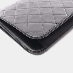 مملوكة مسبقًا Chanel Full Flap Black Leather Shoulder Bag