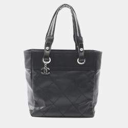 مملوكة مسبقًا حقيبة يد شانيل باريس بياريتز جلدية