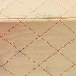 Pre Owned Chanel Classic Single Flap Jumbo Ombre Orange Quilted Leather Flap Bag