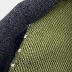 مملوكة مسبقًا Chanel Cc Logo Knit Shoulder Bag Khaki/Multicolor Knit Size 25