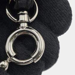 مملوكة مسبقًا Chanel Matelasse Bowling 2Way Handbag Black Calf Leather