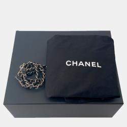 مملوكة مسبقًا Chanel Matelasse Bowling 2Way Handbag Black Calf Leather