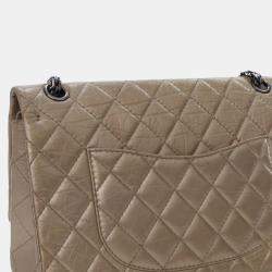 مملوكة مسبقًا Chanel Brown Reissue 2.55 Aged Calfskin Double Flap 226