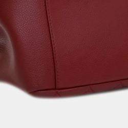 مملوكة مسبقًا حقيبة يد شاينل جراند شراء كافيار أحمر