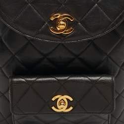 مملوكة مسبقًا Chanel Duma Choco Brown Quilted Leather Backpack