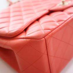 Pre Owned Chanel Maxi Lambskin Classic Single Flap Bag