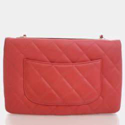 Pre Owned Chanel Small Lambskin Trendy CC Top Handle Bag