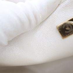 Pre Owned حقيبة شانيل ميني جلد خروف مزخرف زهري إعادة إصدار 2.55 مع رفرف 224