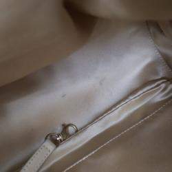 Pre Owned حقيبة رفرف أكورديون شانيل فينيل سوداء متوسطة روديو درايف