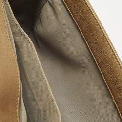 مملوكة مسبقًا حقيبة شانيل بوي سي سي مفرغة متوسطة ذهبية بقلاب