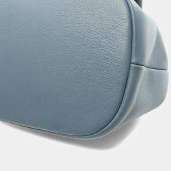Pre Owned حقيبة ظهر شانيل ماتلاسي لامبسكين (جلد الغنم) زرقاء
