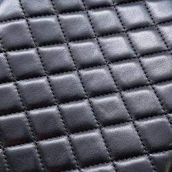 Pre Owned حقيبة كتف شانيل سلسلة ماتلاسي كوكو مارك لؤلؤ مزيف أسود