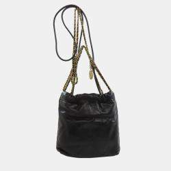 Pre Owned Chanel 22 Gold Hardware Lambskin Handbag