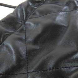 Pre Owned Chanel 22 Gold Hardware Lambskin Handbag