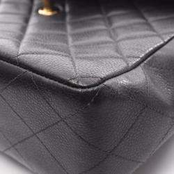 مملوكة مسبقًا Chanel Matelasse Backpack Bag In Calfskin Leather Black